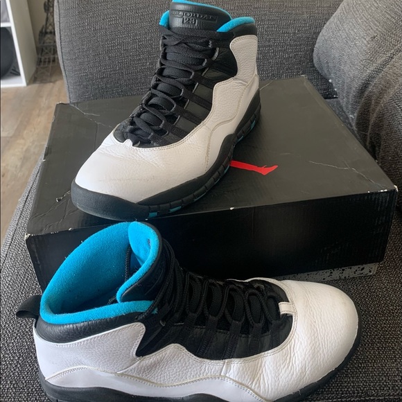 Air Jordan Powder Blue 10s. Size 12 - Picture 1 of 4